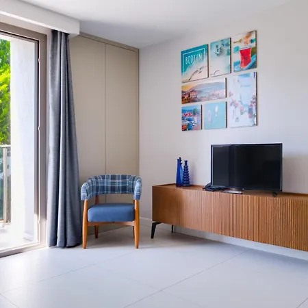 Stylish Flat W Pool N Balcony 5 Min To Apartment Gumbet